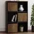 Kube 3 Drawer 3 Shelf Storage Unit - Black, Walnut