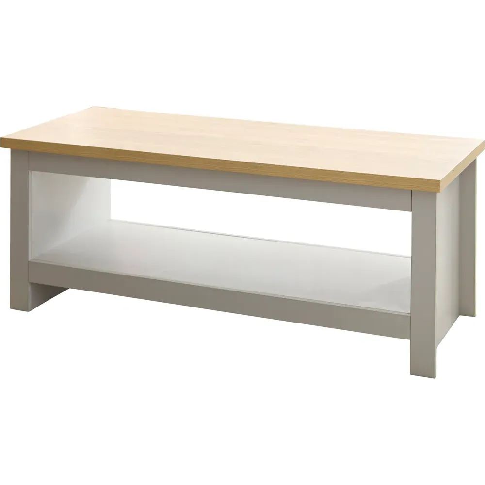 Lancaster Coffee Table - Grey, Oak