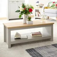 Lancaster Coffee Table - Grey, Oak