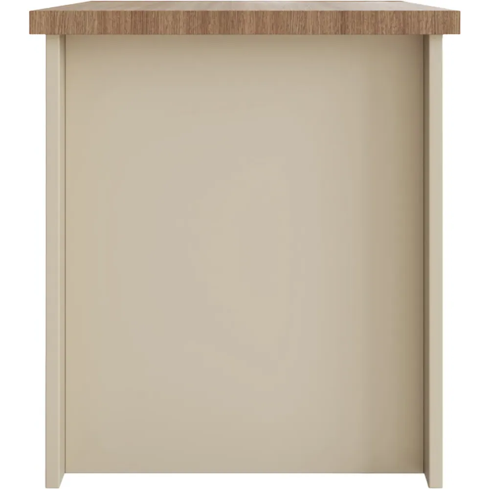 Lancaster Side Table - Cream, Oak