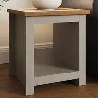 Lancaster Side Table - Grey, Oak