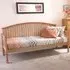 Madrid Single Day Bed - Brown, Oak Wood