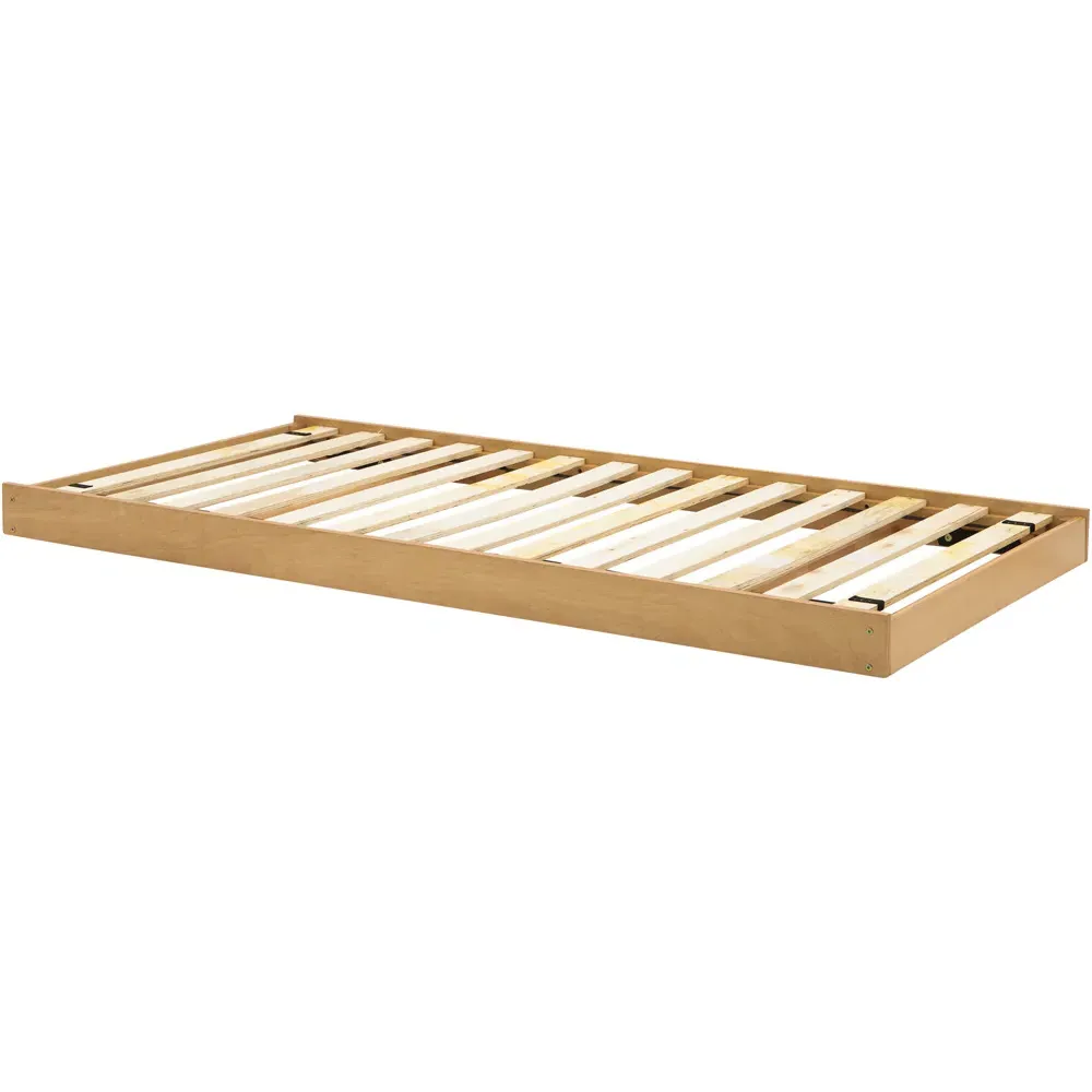 Madrid Wooden Trundle Day Bed - Brown, Oak
