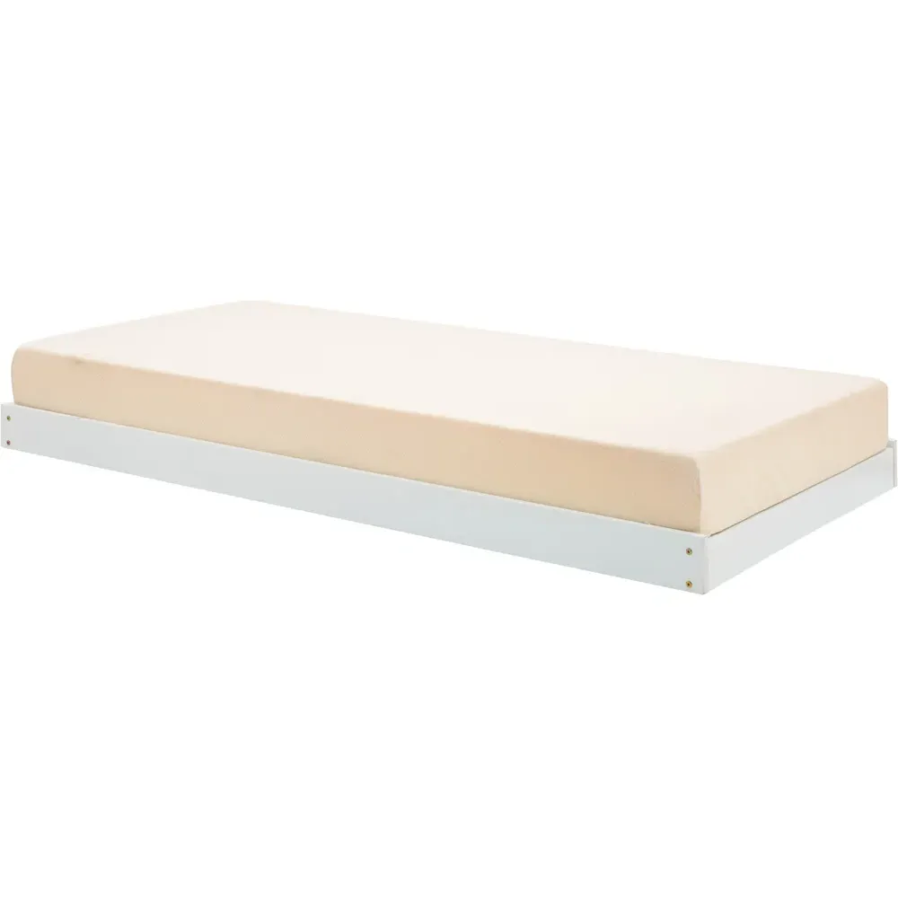 Madrid Wooden Trundle Day Bed - White