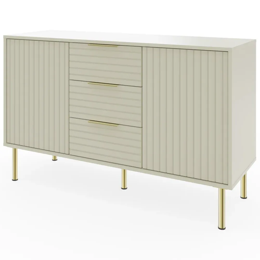 Nervata Sideboard - Cream