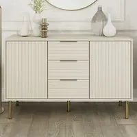 Nervata Sideboard - Cream