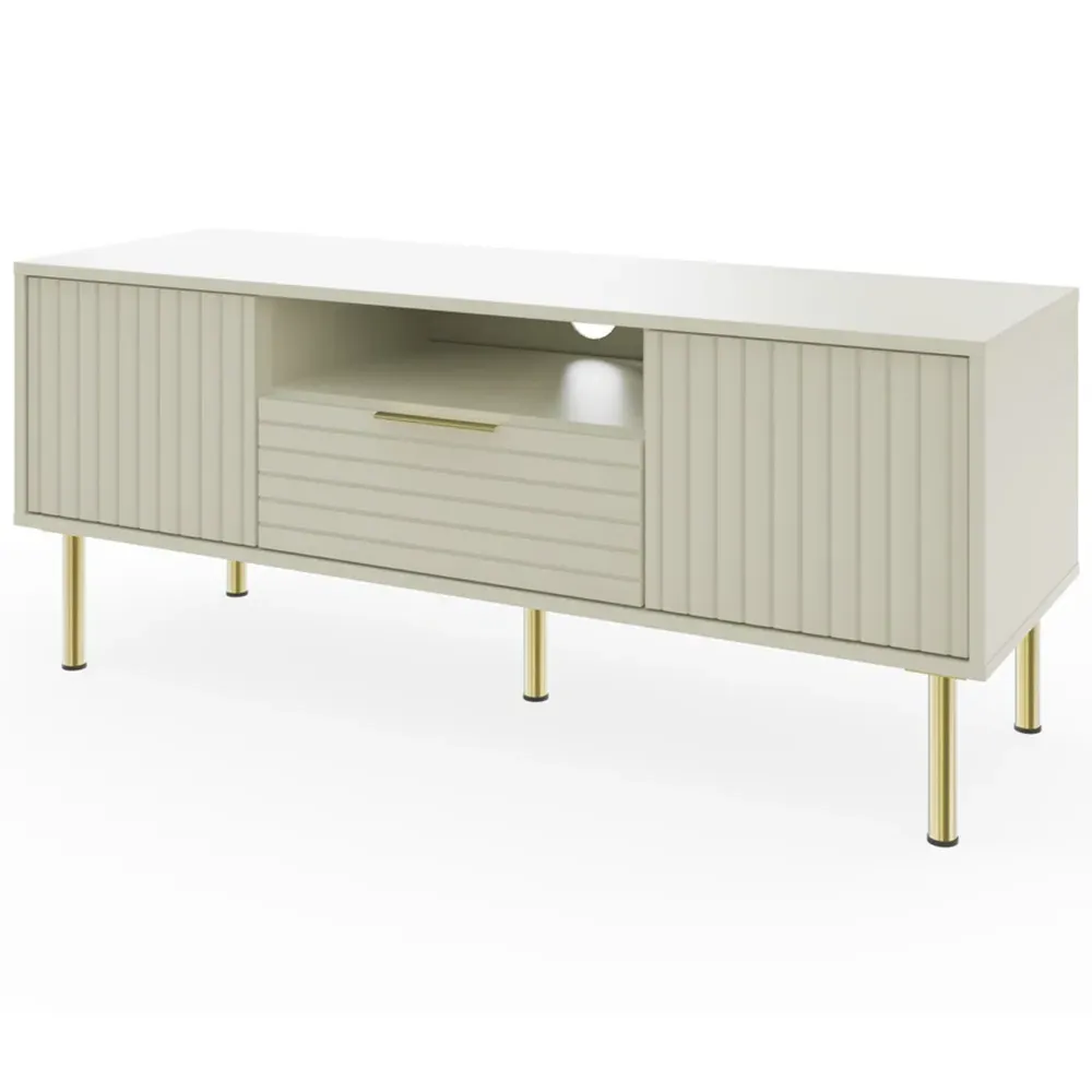 Nervata TV Unit - Cream