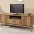 Orleans 2 Door TV Stand with Drawer - Brown, Mango