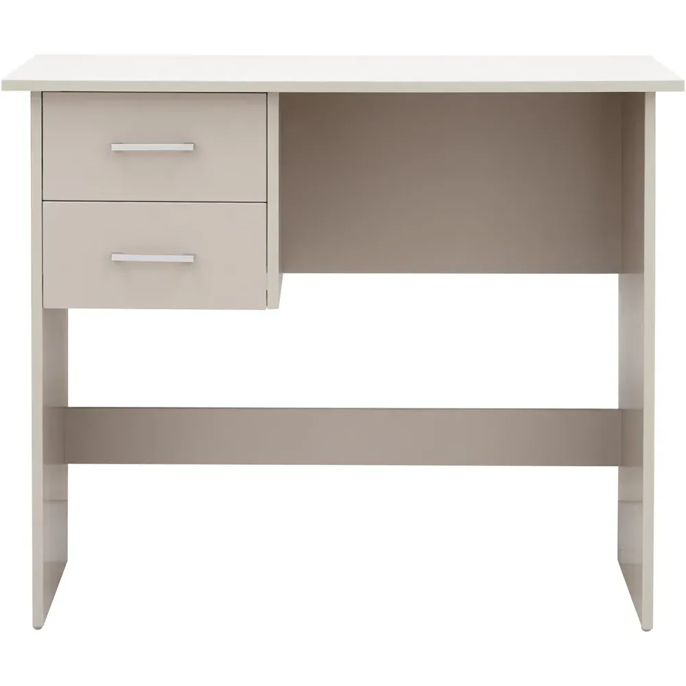 Panama 2 Drawer Desk - Grey