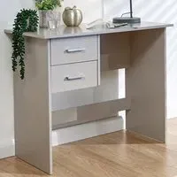 Panama 2 Drawer Desk - Grey