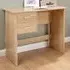 Panama 2 Drawer Desk - Oak Wood Effect