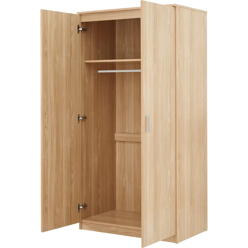 Panama 3 Piece Bedroom Furniture Set - Oak