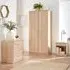Panama 3 Piece Bedroom Furniture Set - Oak