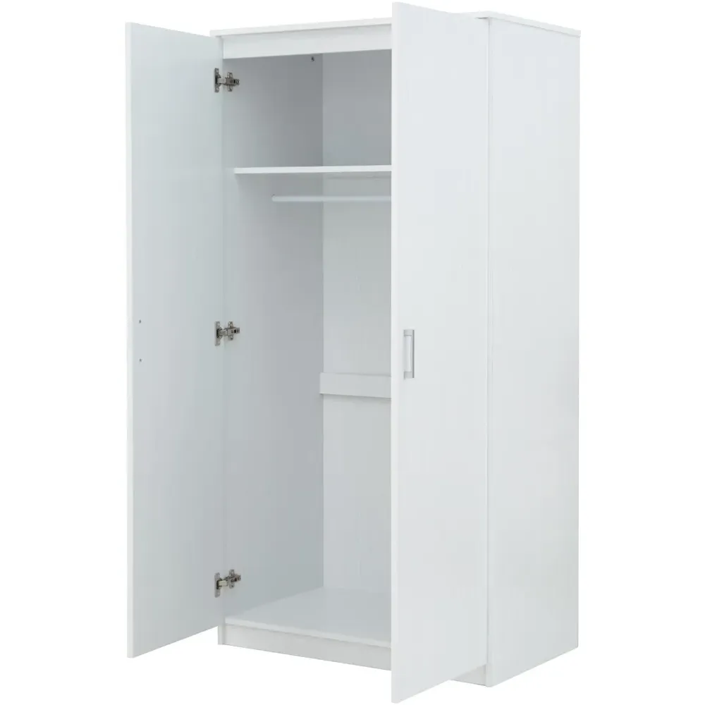 Panama 3 Piece Bedroom Furniture Set - White