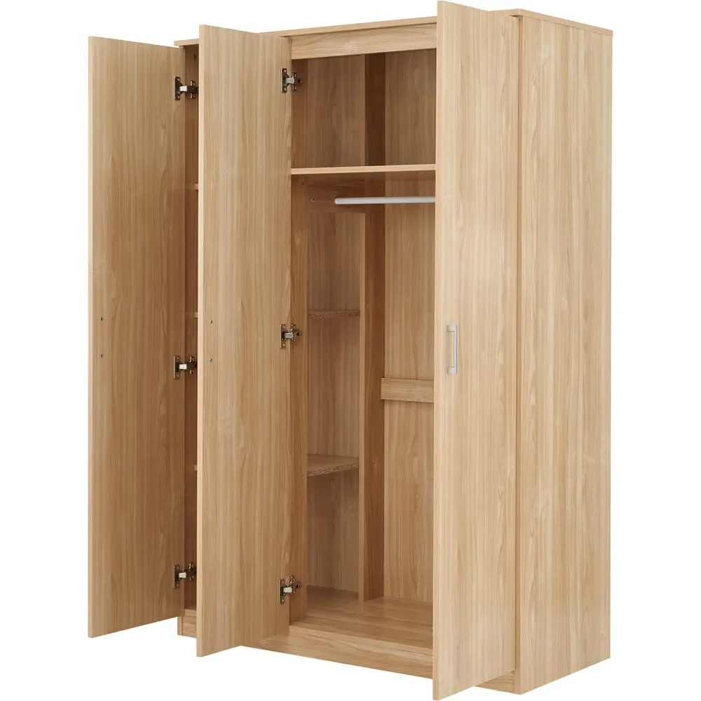 Panama 4 Piece Bedroom Furniture Set - Oak