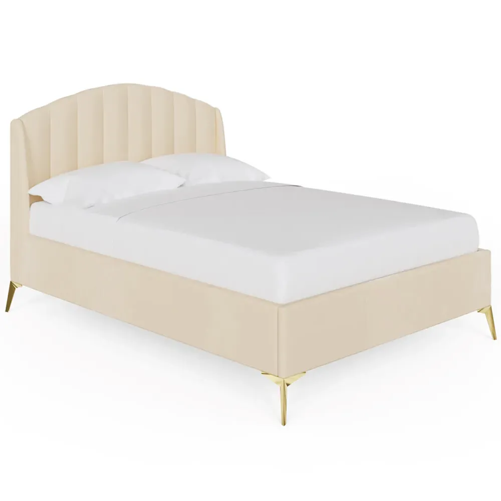 Pettine Double Ottoman Storage Bed - Pink