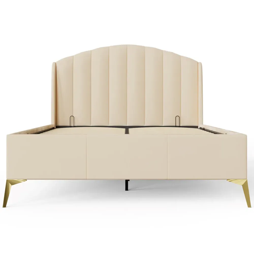 Pettine Double Ottoman Storage Bed - Pink