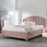 Pettine King Size Ottoman Storage Bed - Pink