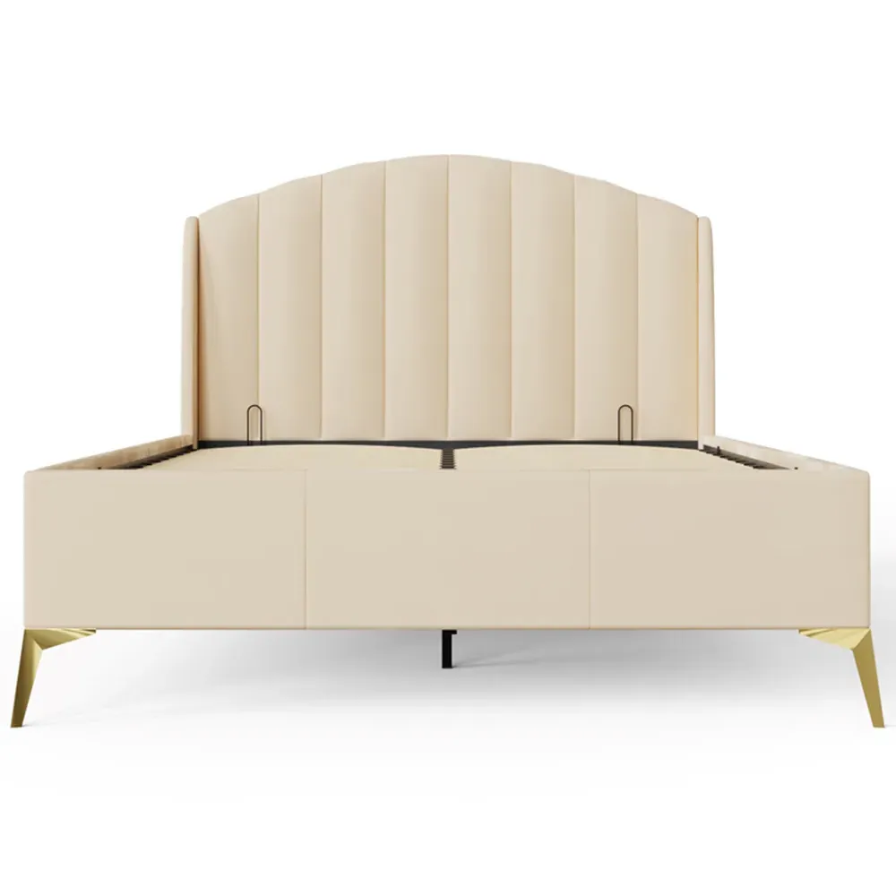 Pettine King Size Ottoman Storage Bed - Pink