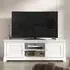 Salcombe 2 Door TV Unit with Storage - White
