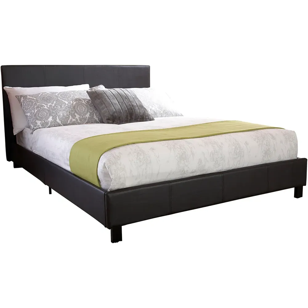 Small Double Bed In A Box - Black