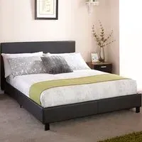 Small Double Bed In A Box - Black