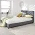 Small Double Bed In A Box - Grey