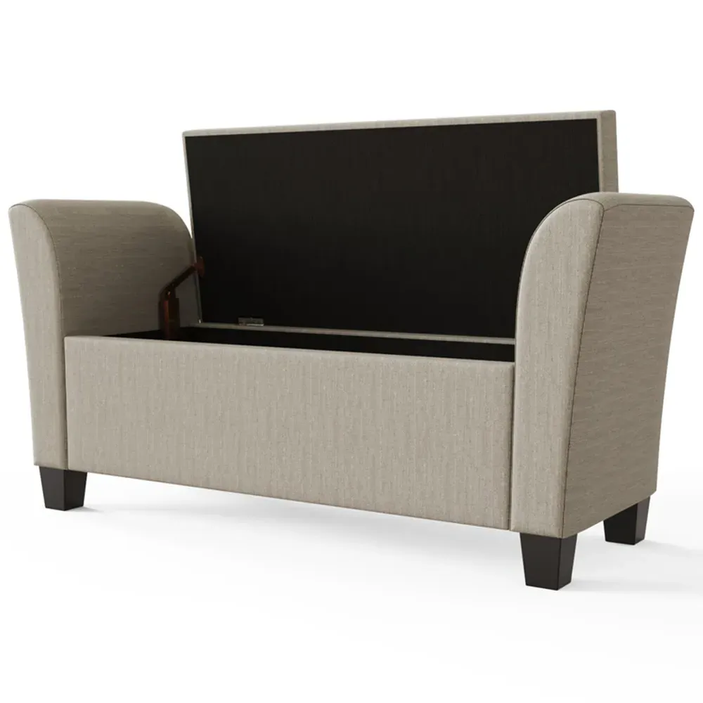 Verona Window Seat with Storage - Cream, Fabric