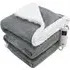 Electric Heated Throw 160 x 130cm - Grey