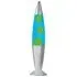 16 inch Lava Lamp - Blue, Silver