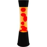 16 inch Tower Lava Lamp - Orange, Aluminium