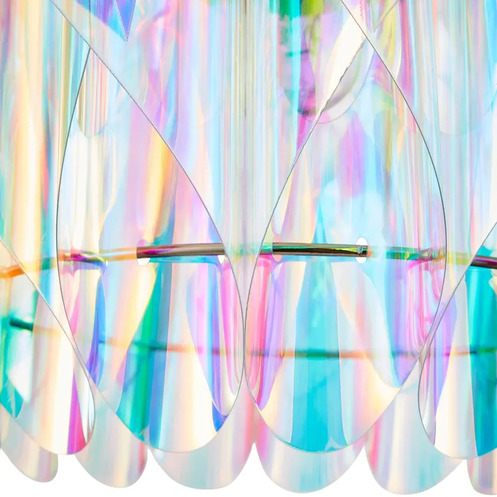 Disco Iridescent Pendant Shade - Multi