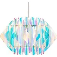 Disco Iridescent Pendant Shade - Multi