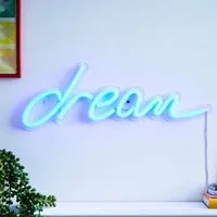 Dream Blue Neon LED Wall Light