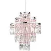 Easyfit Bejewelled Lamp Shade - Pink