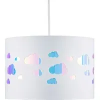 Easyfit Clouds Iridescent Pendant Shade - White