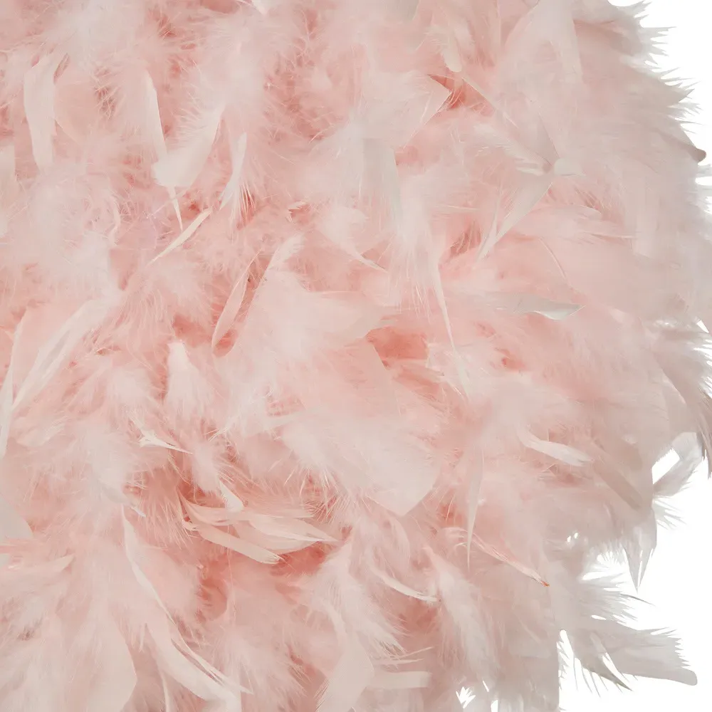 Easyfit Feathery Lamp Shade - Pink