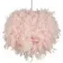 Easyfit Feathery Lamp Shade - Pink