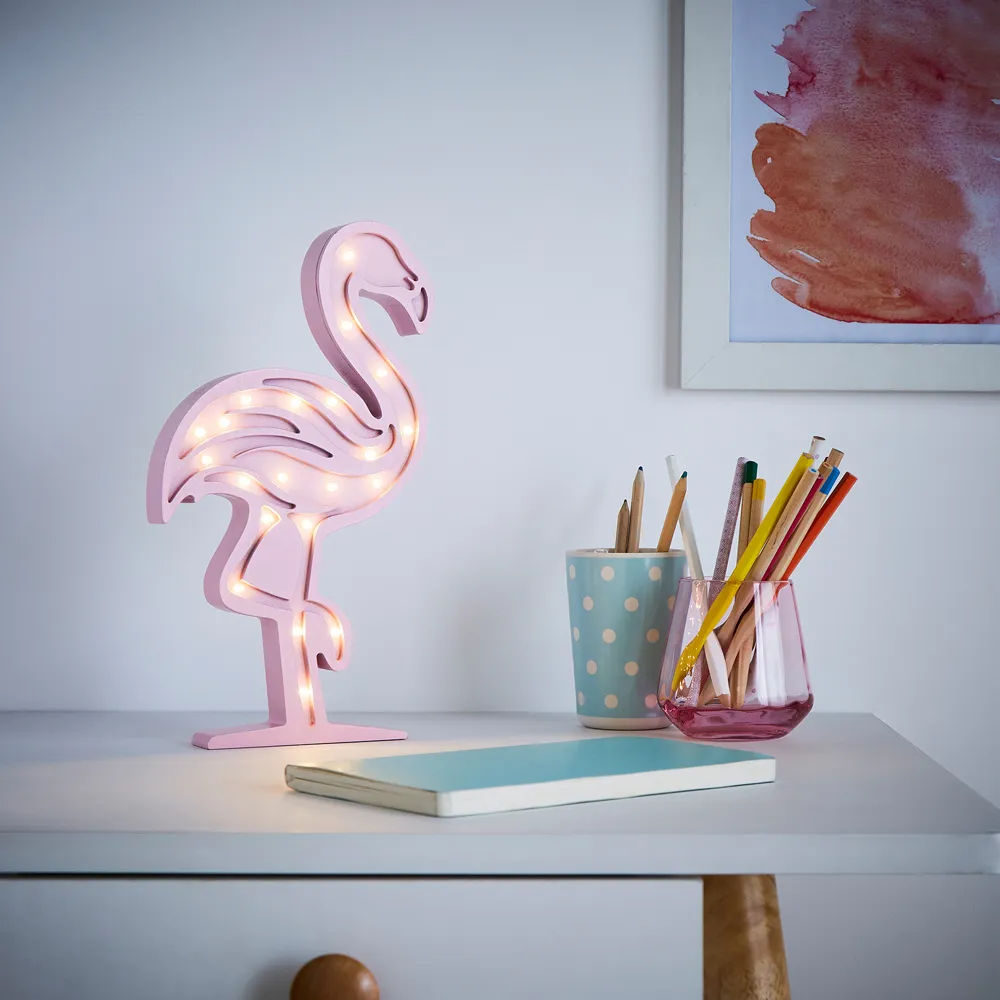 Flamingo LED Table Light - Pink