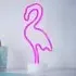 Flamingo Neon LED Table Light - Pink