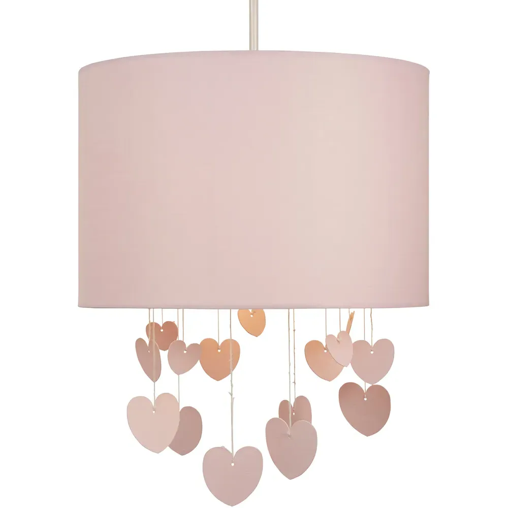 Heart Mobile Easyfit Pendant Shade - Pink