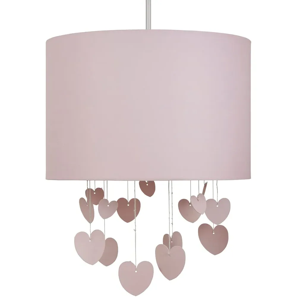 Heart Mobile Easyfit Pendant Shade - Pink