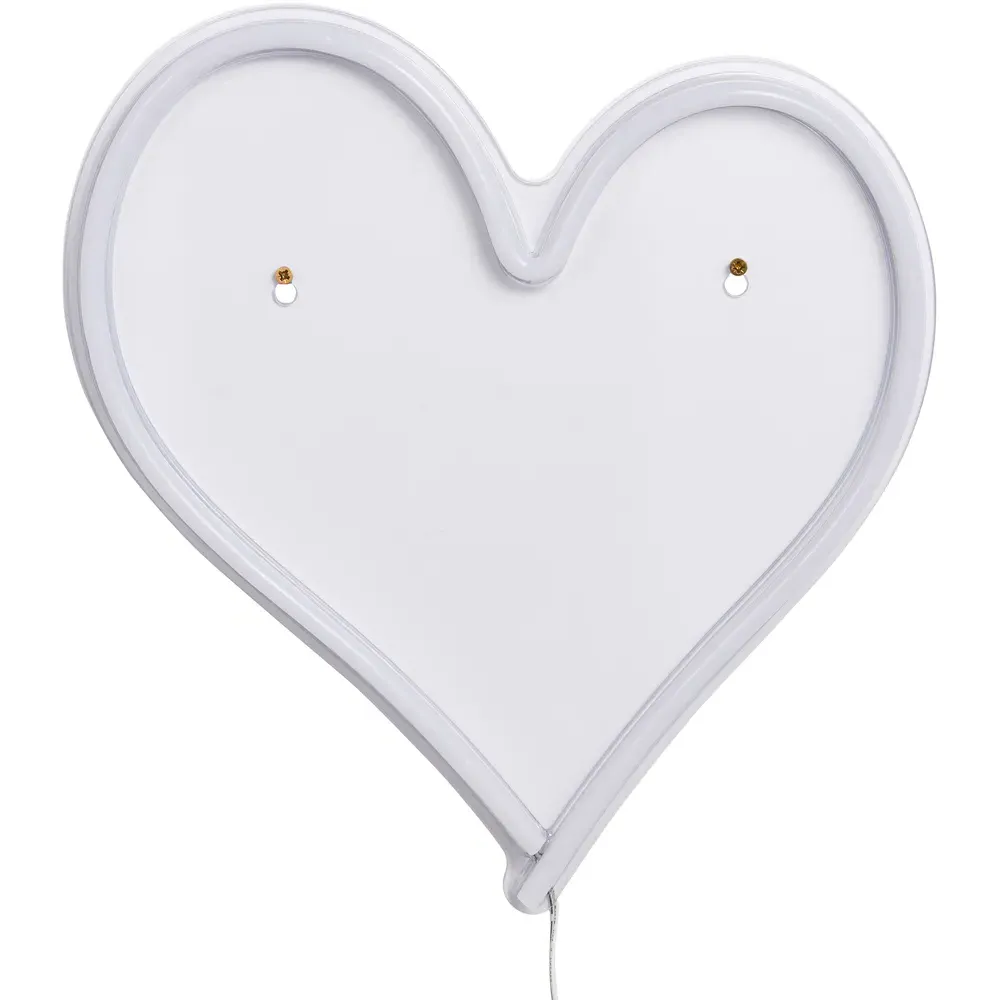 Heart Neon LED Wall Light - Pink