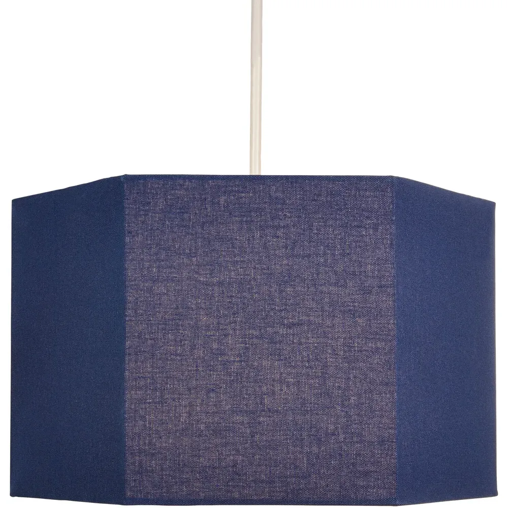 Hex Hexagon Lamp Shade - Navy