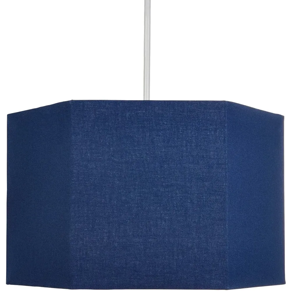 Hex Hexagon Lamp Shade - Navy image