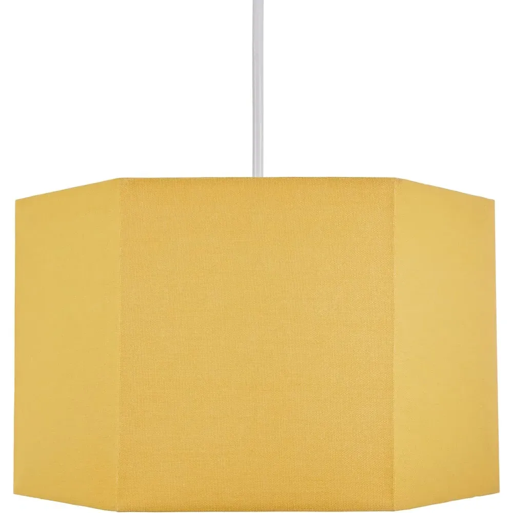 Hex Hexagon Lamp Shade - Ochre