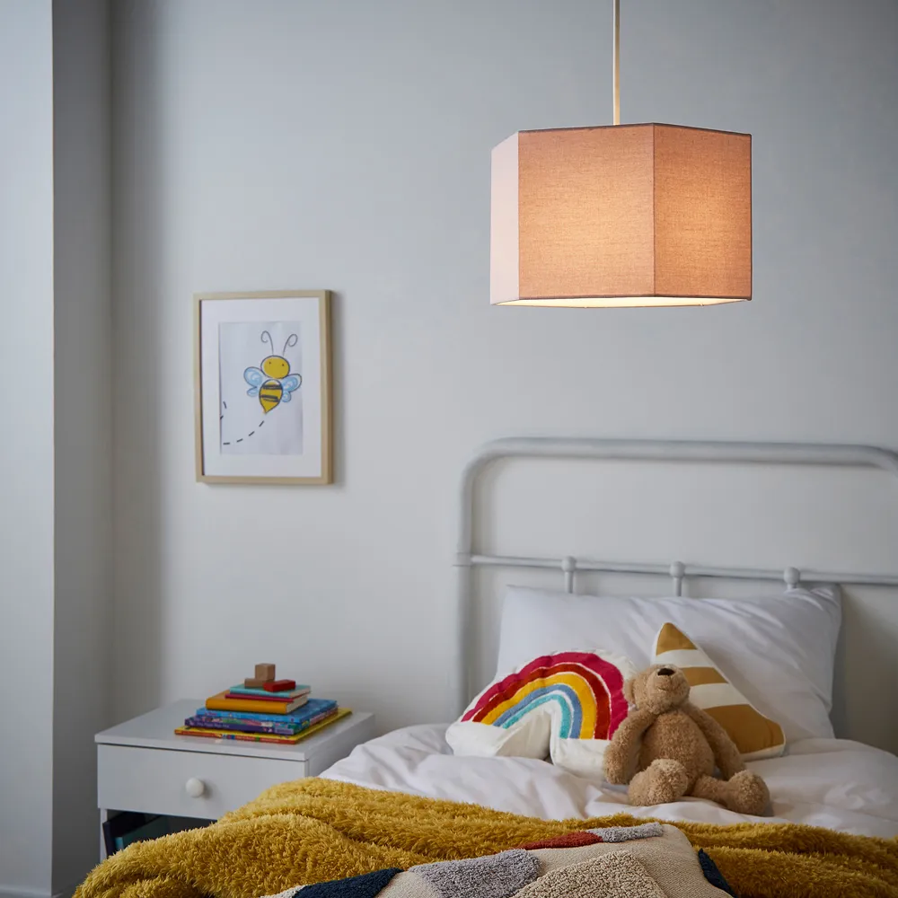 Hex Hexagon Lamp Shade - Pink