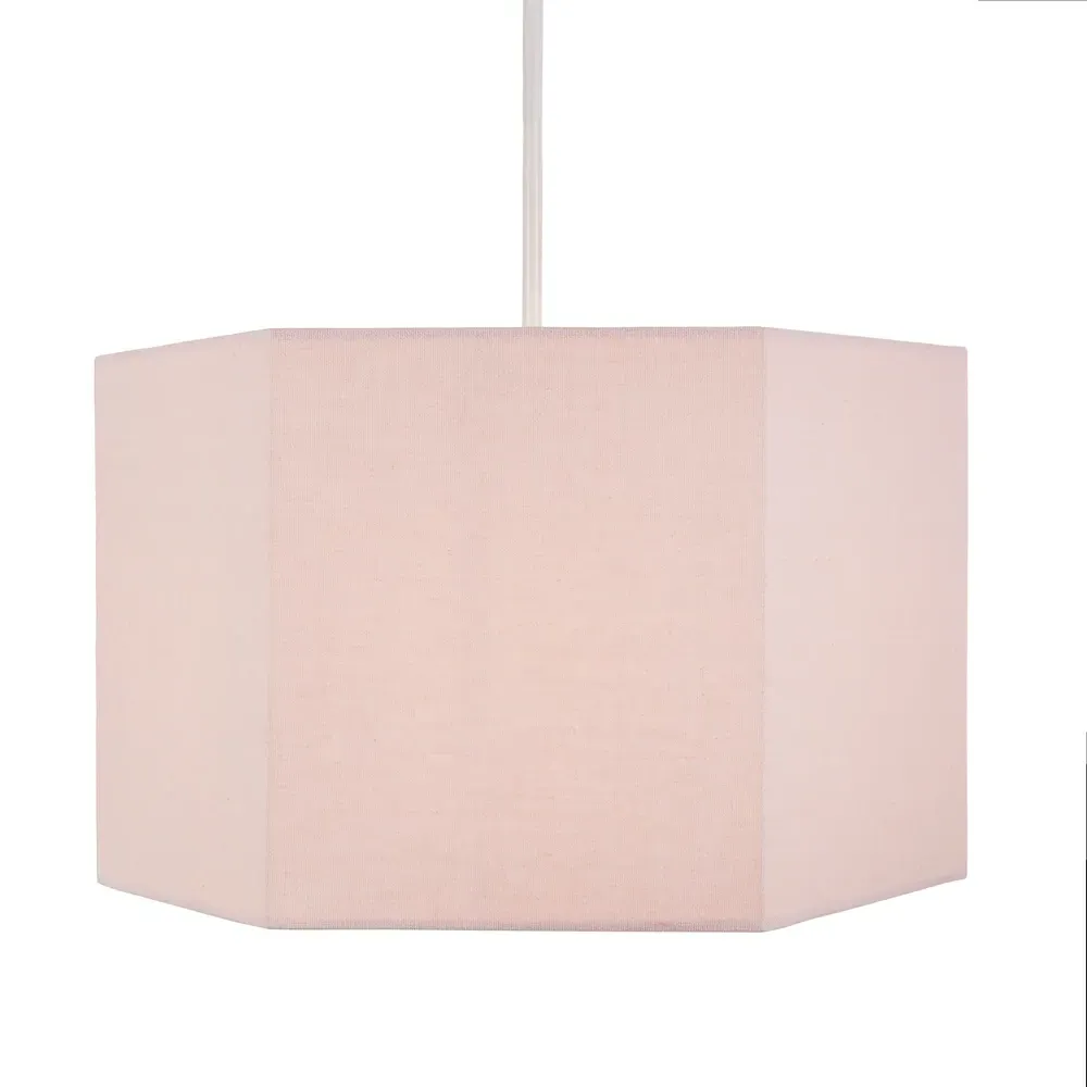 Hex Hexagon Lamp Shade - Pink