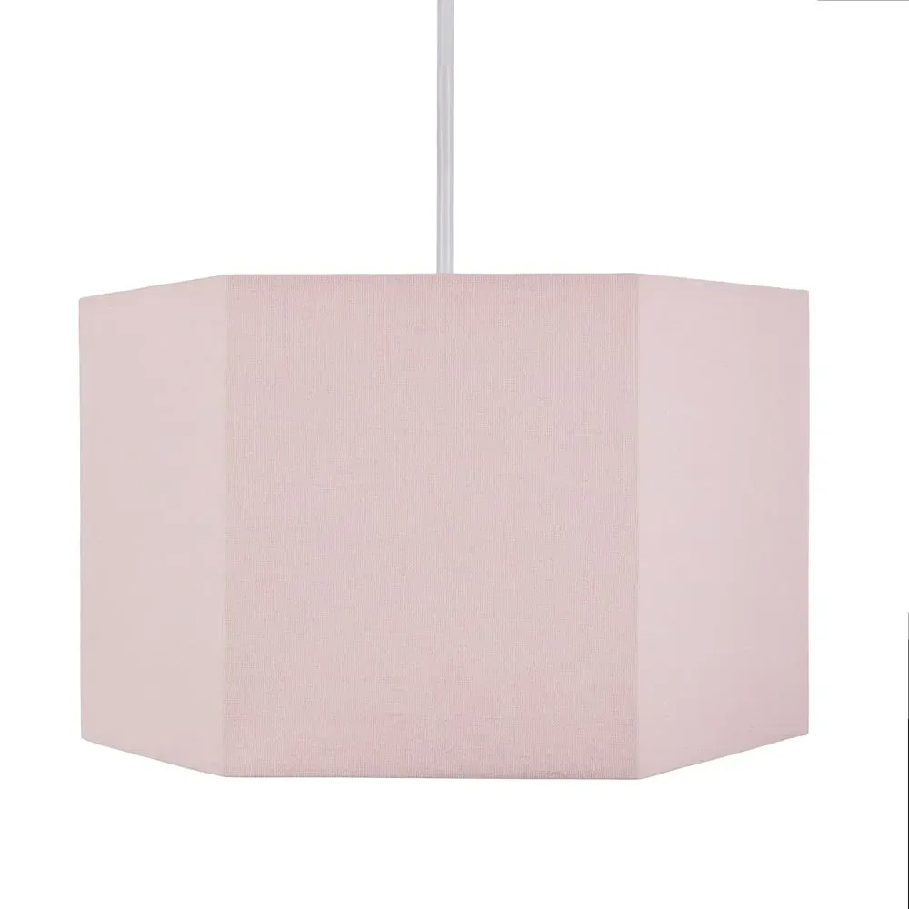Hex Hexagon Lamp Shade - Pink