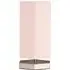 Hex Hexagon LED Table Lamp - Pink, Chrome